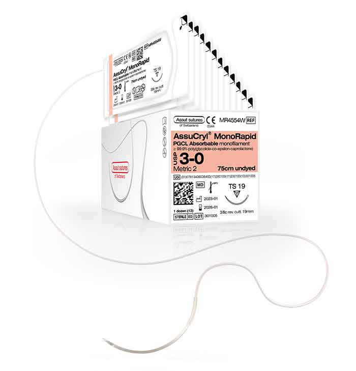AssuCryl Monorapid – Poliglecaprone (PGCL)